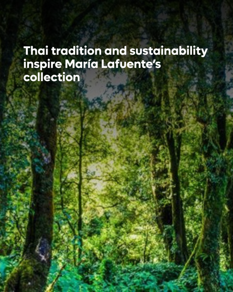 Thai tradition and sustainability inspire Maria Lafuente collection